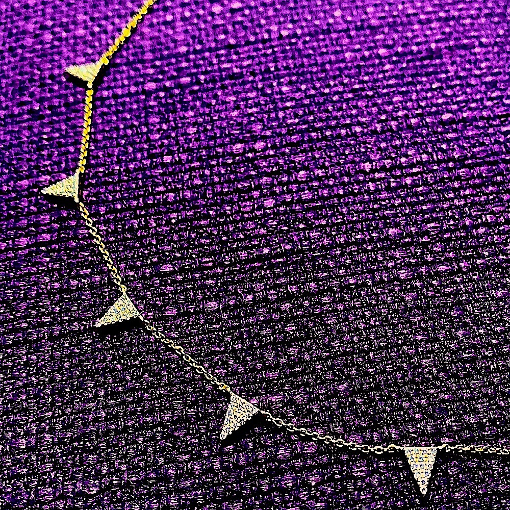 ♦️Stunning Gold & Diamond Necklace